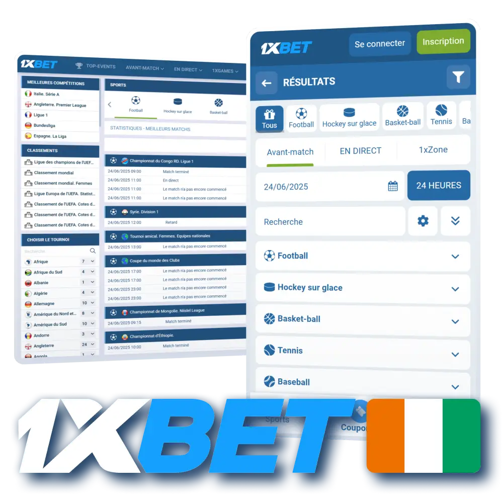 Augmentez vos gains avec les pronostics sportifs officiels de 1xBet.