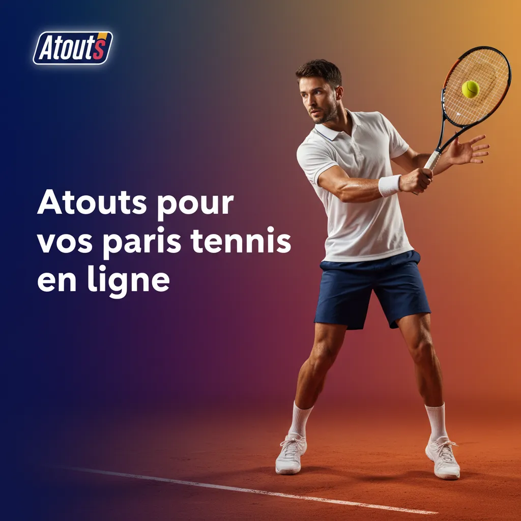 Visuel: atouts pour paris tennis 1xBet, cotes tôt, live, marchés variés, Cash Out, paiements XOF, contrôle, mobile.