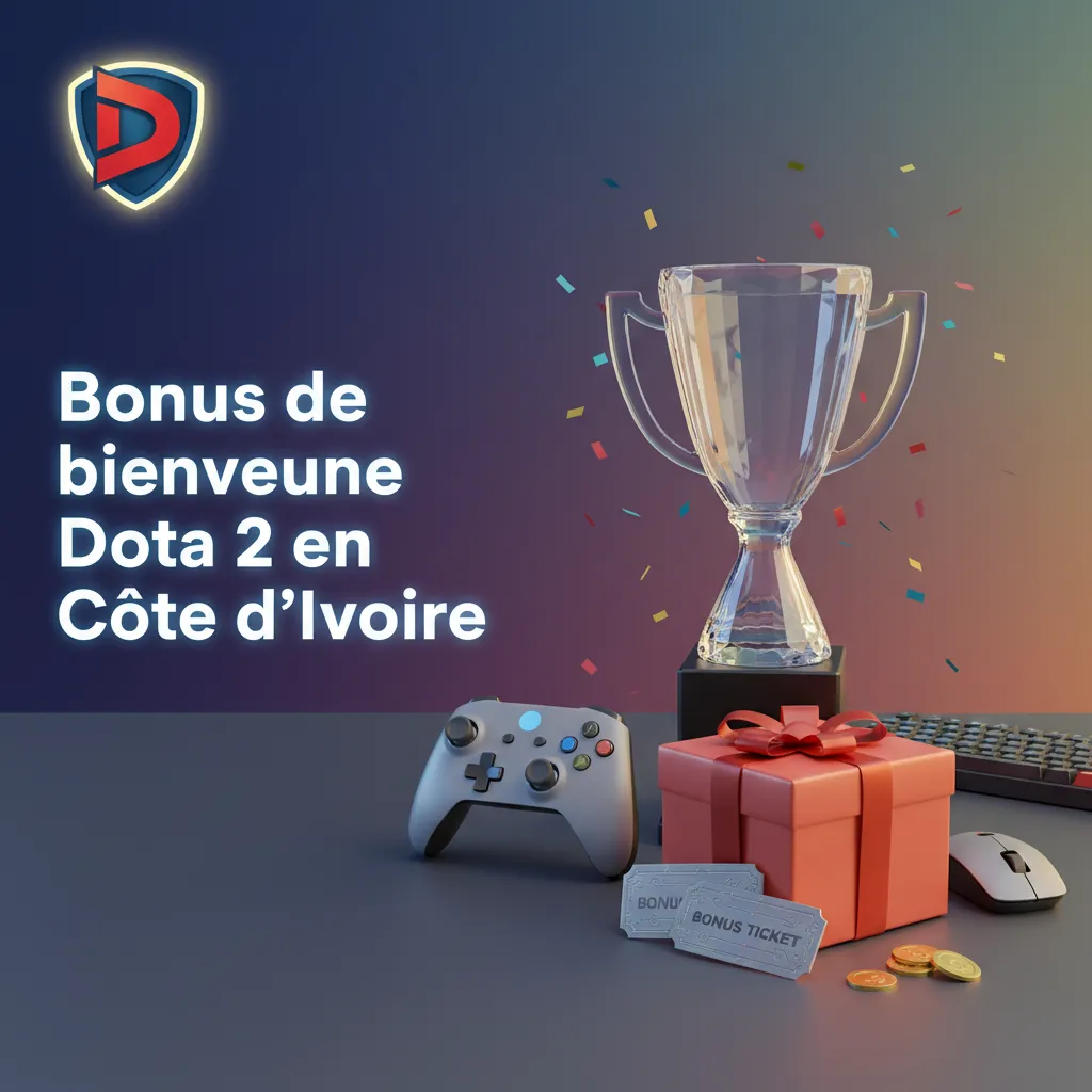 Bonus de bienvenue Dota 2 en Côte d’Ivoire: 200% jusqu’à 130 000 XOF pour paris.