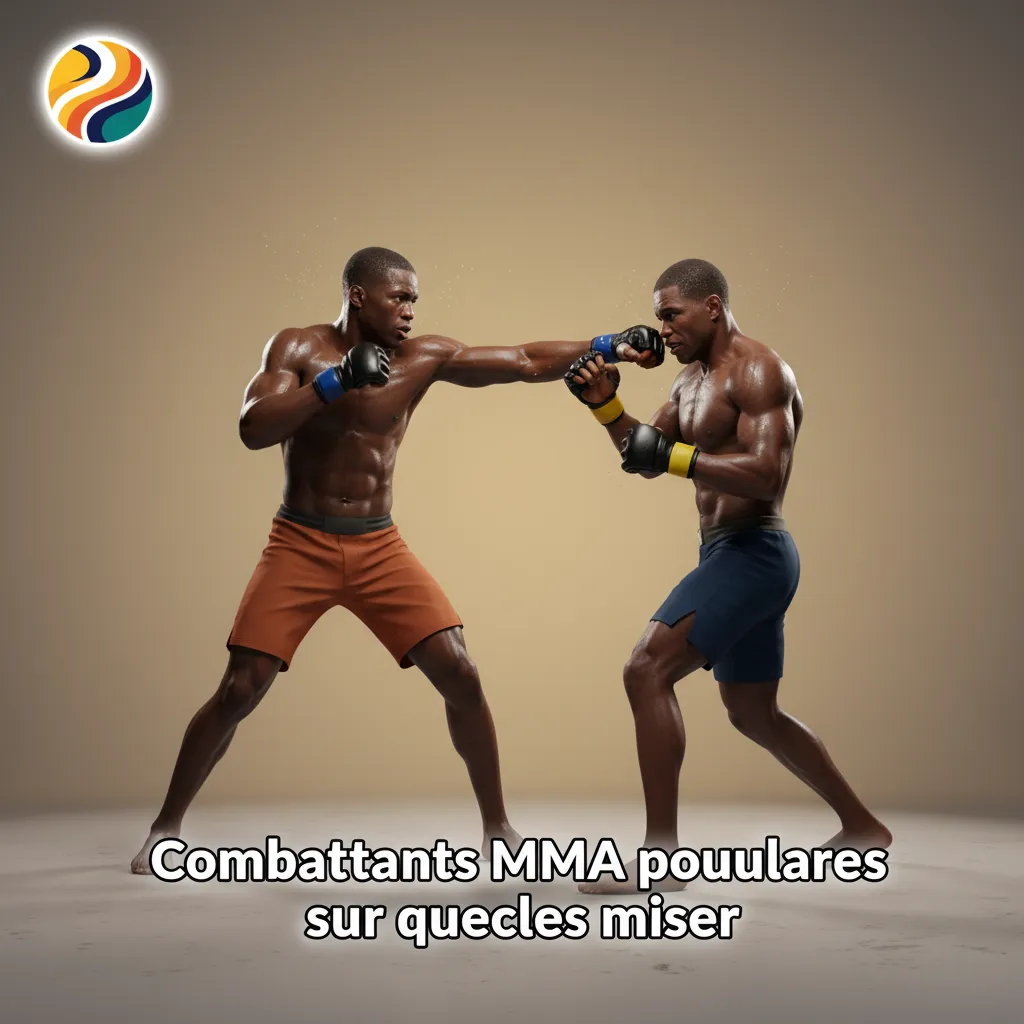 Infographie: combattants MMA populaires sur lesquels miser - Ngannou, Adesanya, Usman, Makhachev, Jones, Volkanovski, Gane