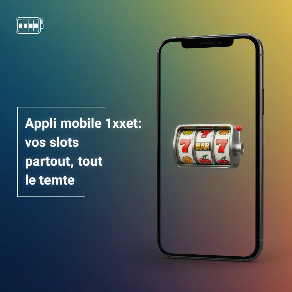 Écran de l’appli 1xBet: lobby casino et machines à sous, mise, auto‑tours et gains en direct sur smartphone.