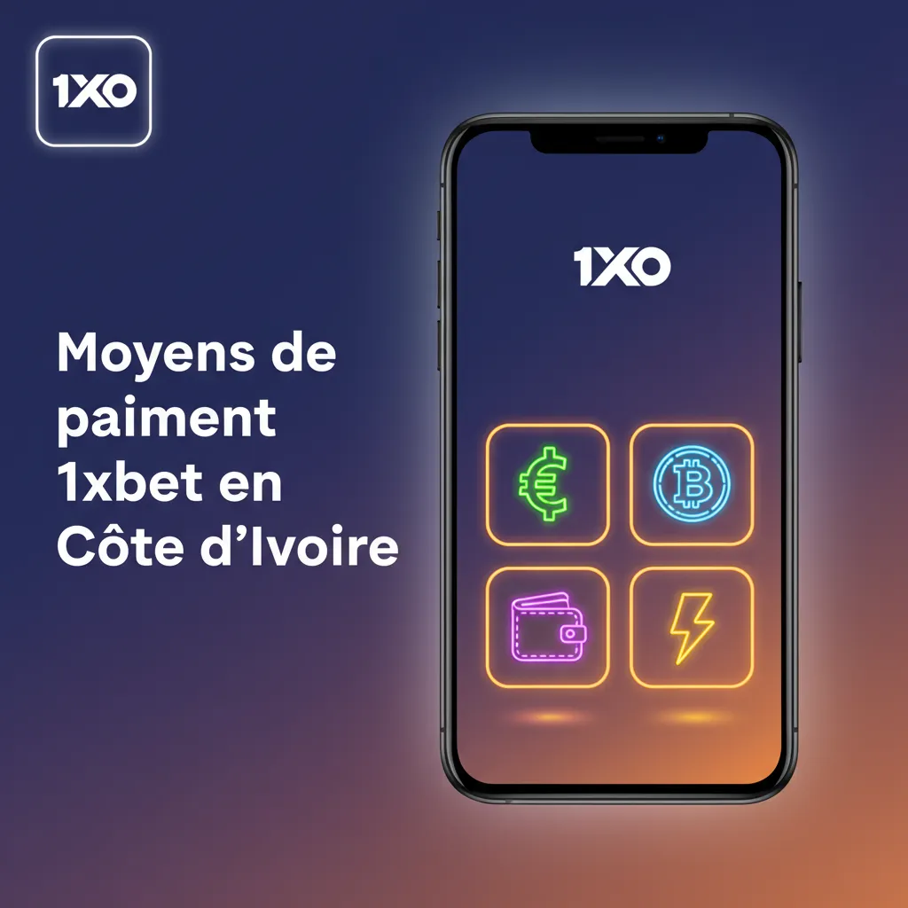 1xBet CI: MTN, Orange, Moov, Wave. Dépôt 500 XOF, retrait 1 000 XOF, plafond jusqu’à 1 000 000+ XOF par opération.