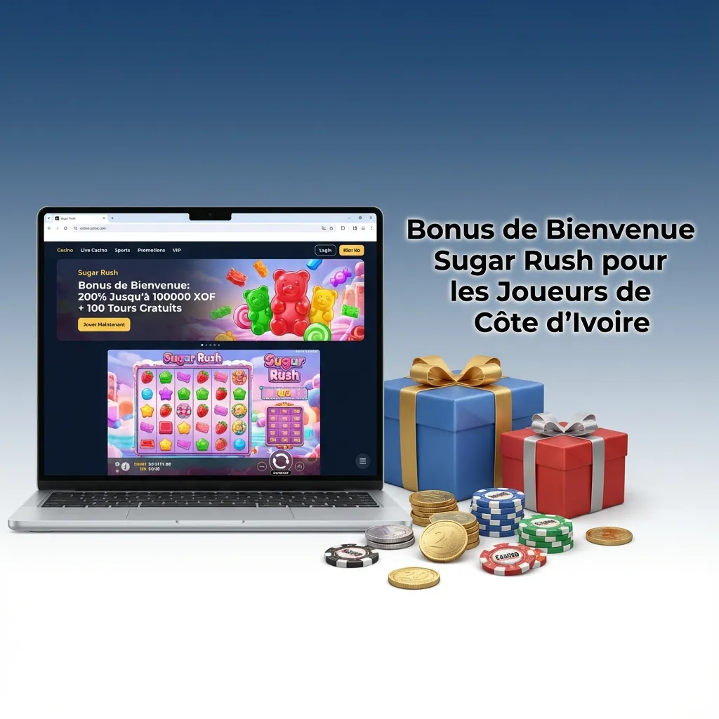1xbet welcome bonus for Sugar Rush players in Côte d'Ivoire: 200% up to 130,000 XOF for new players