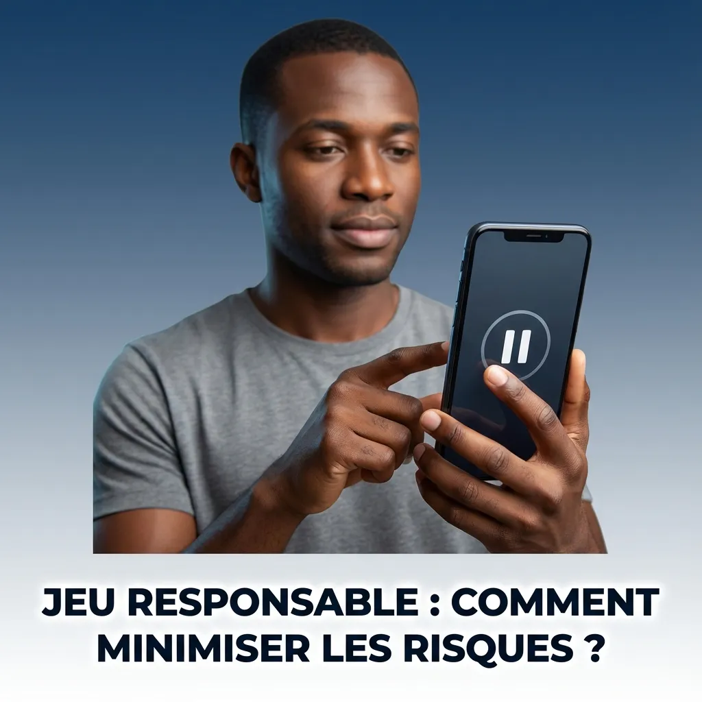 Responsible gaming guide showing budget limits, demo mode testing, and break reminders to minimize gambling risks