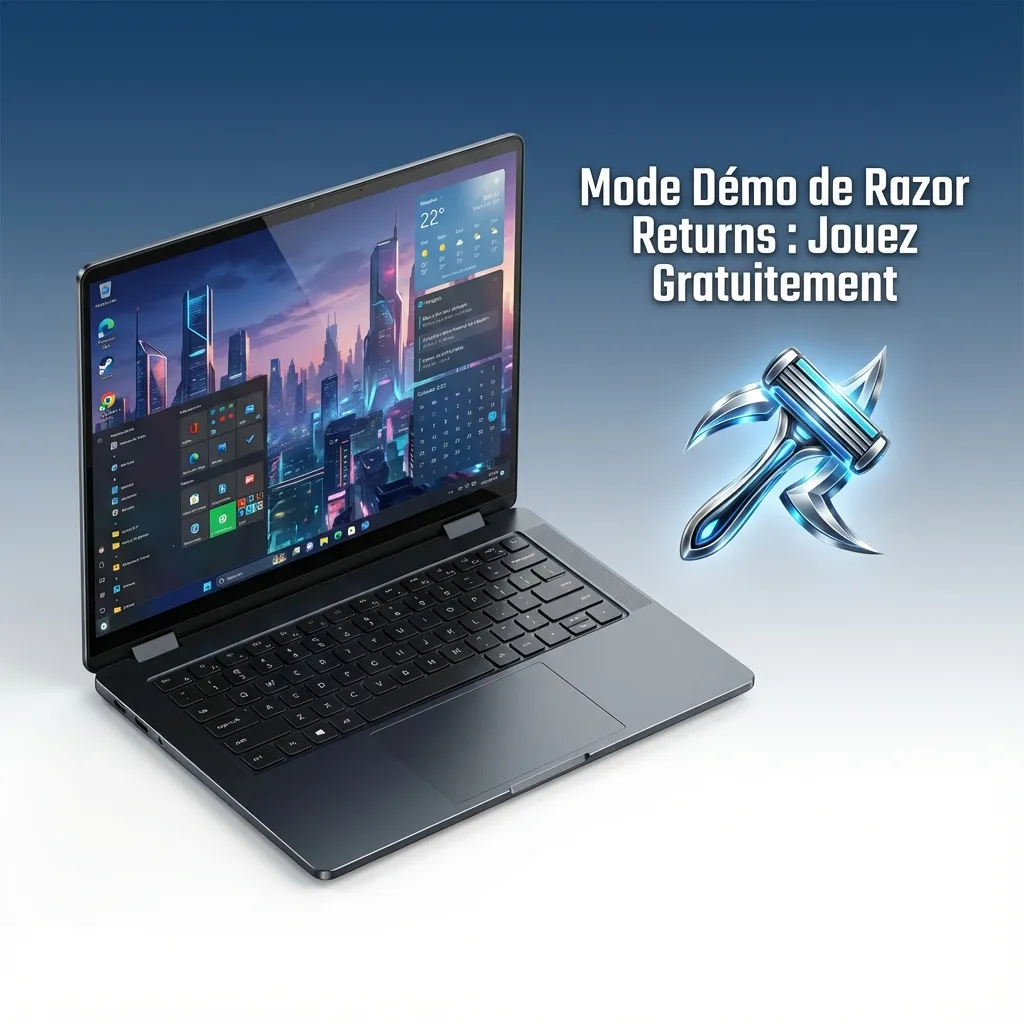 Version démo gratuite de Razor Returns avec Mystery Stacks, tours gratuits et Razor Reveals pour jouer sans risque