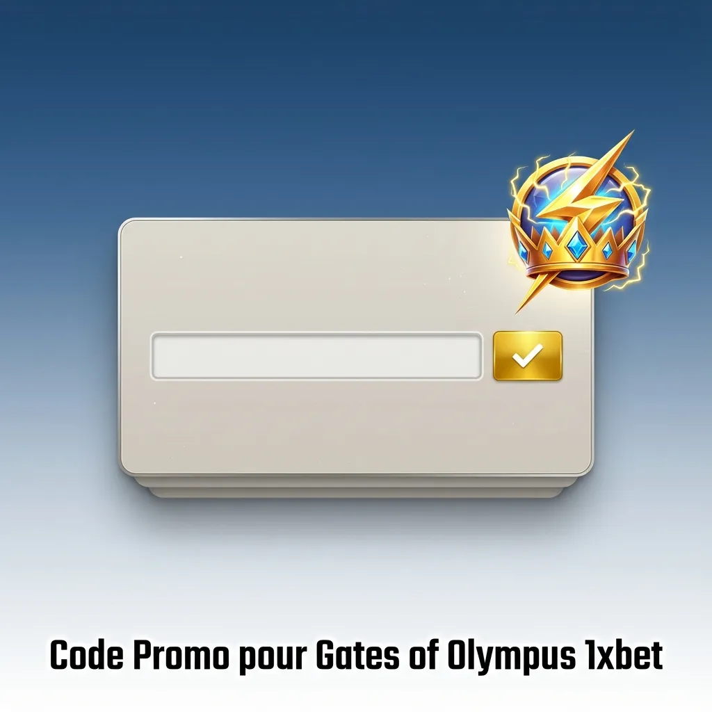 1xbet promo code OLYMPUS200 for Gates of Olympus bonus on registration page