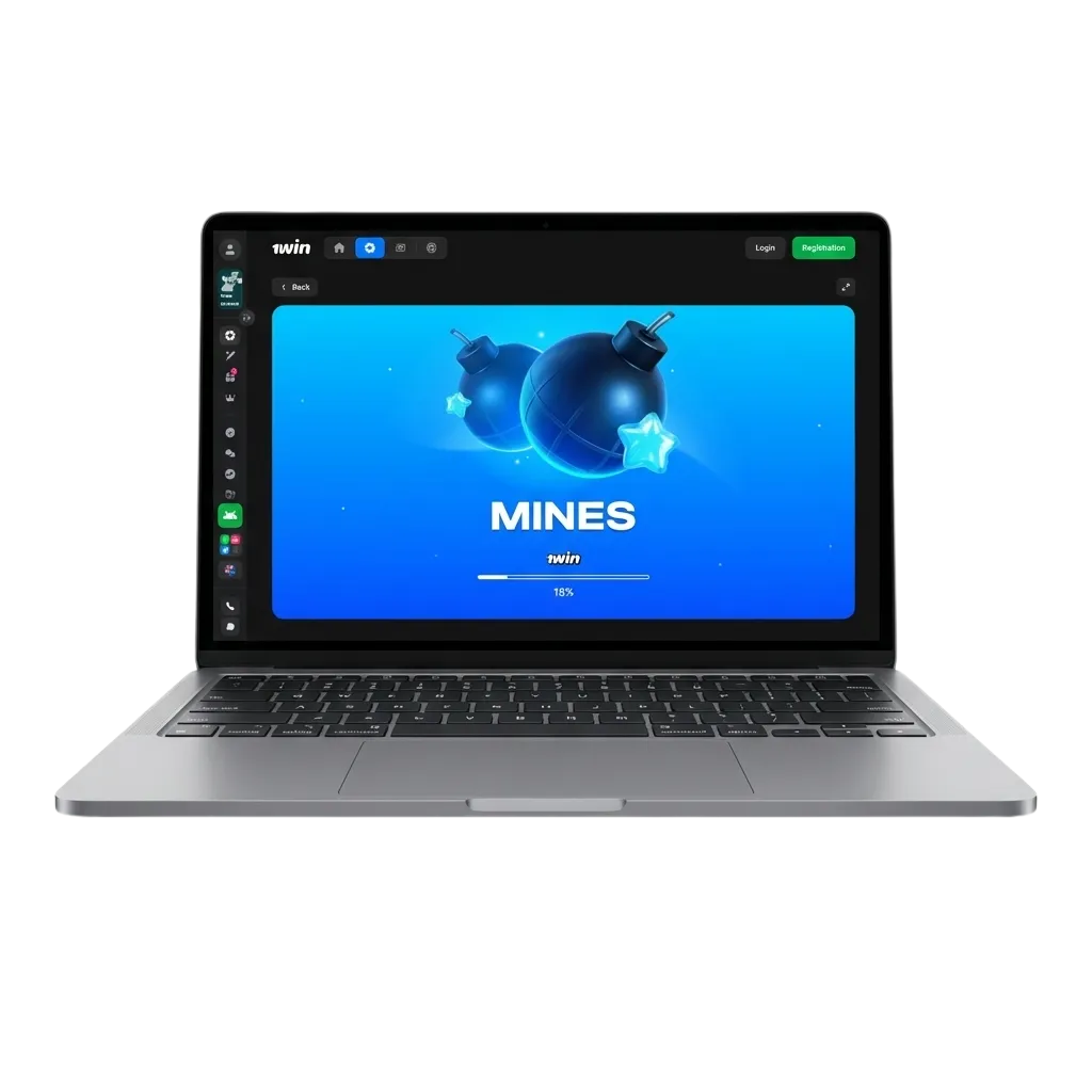 Mines 1xbet casino game interface showing gameplay grid for Ivorian players with bonus offers and mobile payment options